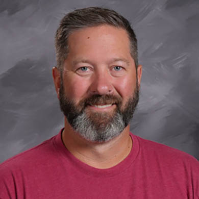 Joel Leegwater smiling at the camera
