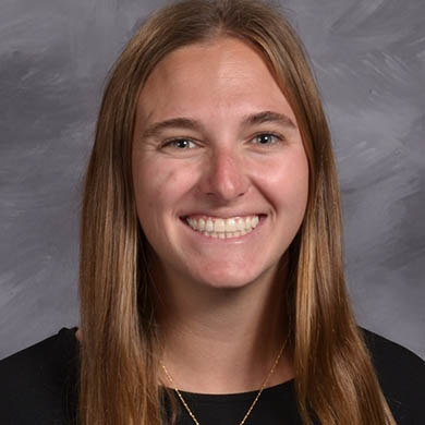 Erica Slenk smiling at camera