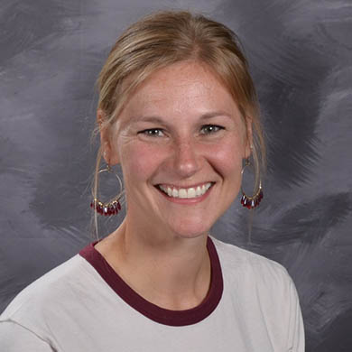 Kristen VanOostenbrugge smiling at the camera