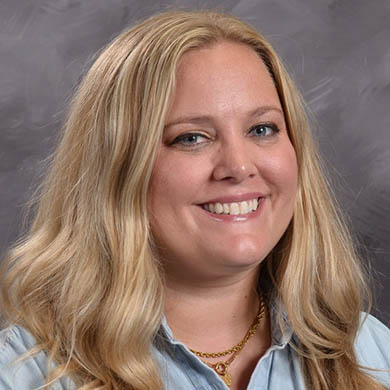 Katie Boer smiling at the camera