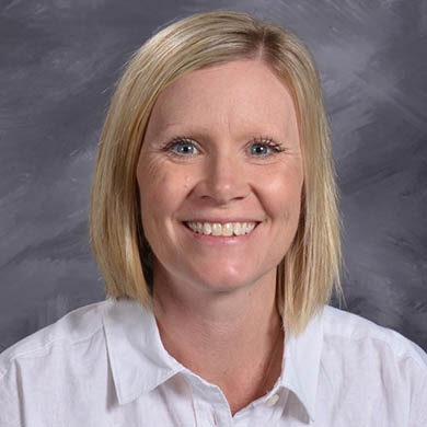 Kristin Coffman smiling at the camera
