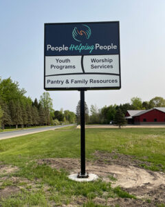 Sign for People Helping People