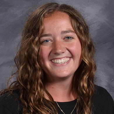Katherine Lamer smiling at the camera