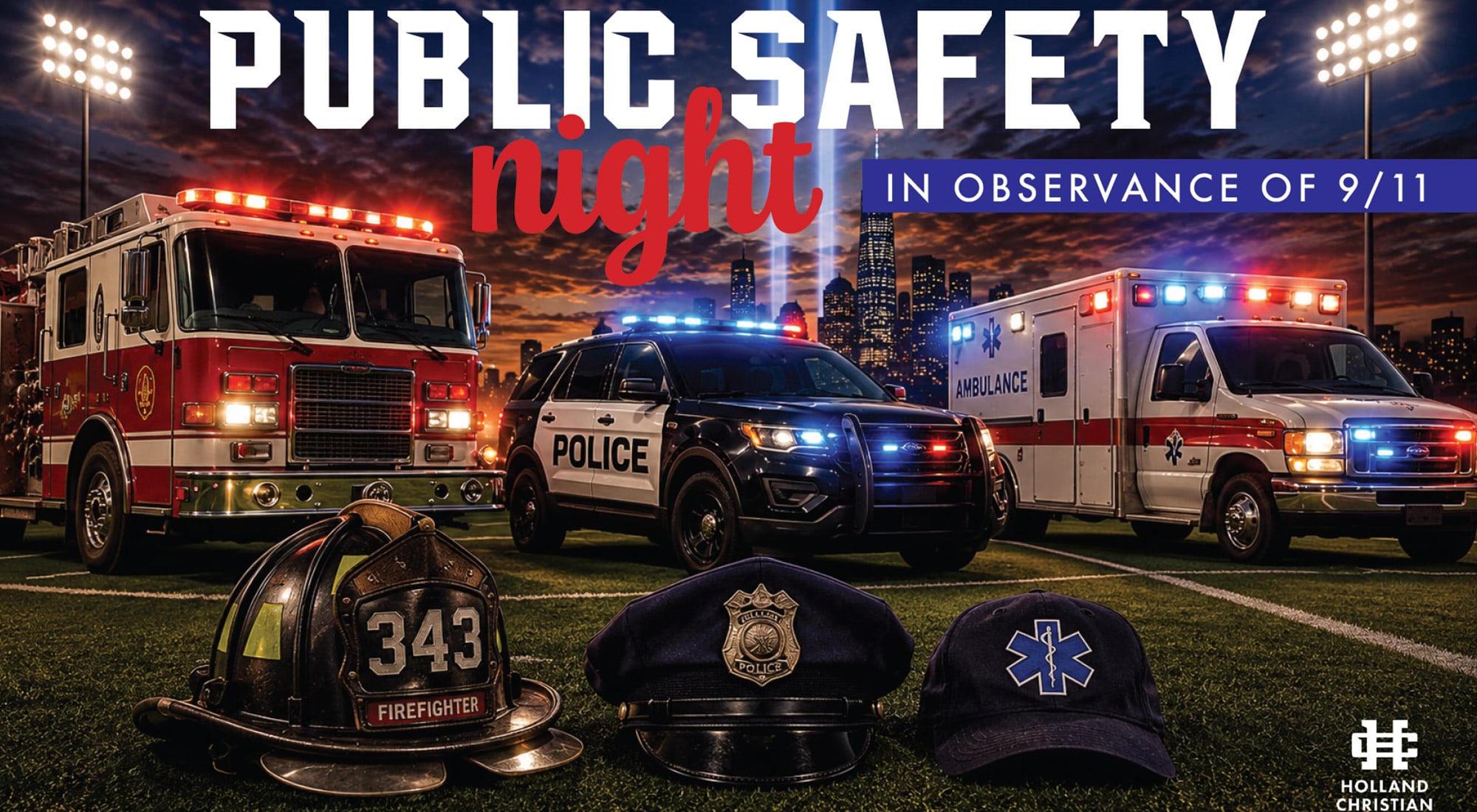 Public Safety Night in observance of 9/11