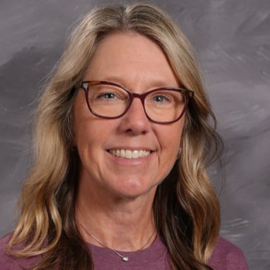 Marsha VanderSloot smiling at the camera.